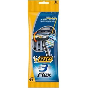 BIC - 3 Flex - Scheerapparaten - 4 Stuks - Voor Gevoelige Huid - 3 Messen