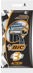 BIC - Action 3 - Wegwerpscheermesjes - 4 Stuks