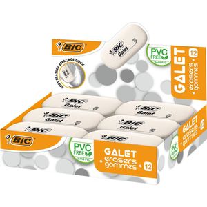 BIC Galet Gummen - Doos van 12 Stuks