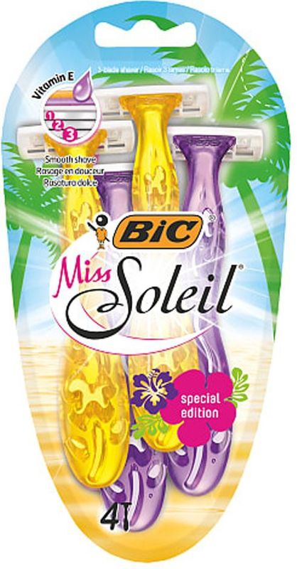 Miss Soleil - Special Edition - Scheermesjes - 4 Stuks