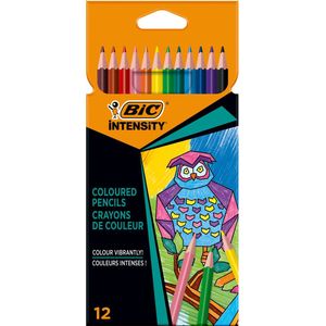 BIC - Intensity - Kleurpotloden - Diverse Kleuren - Doos van 12