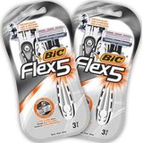 BIC - 5 Lames - Zwart - Ergonomische Handgreep - Precisie Lame