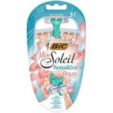 Miss Soleil - Sensitive Aqua - Scheermesjes - 3 Stuks