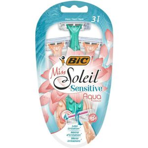 Bic Miss Soleil Sensitive Aqua Razors 3 st
