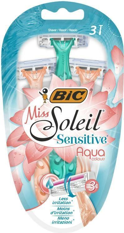 Miss Soleil - Sensitive Aqua - Scheermesjes - 3 Stuks