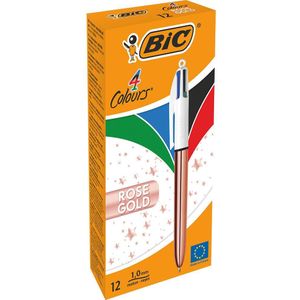 BIC® 4-Farben-Kugelschreiber 0.4 mm Mehrfarbig