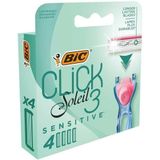 Bic Click 3 soleil shaver sensitive cartridges bl 4 4 stuks