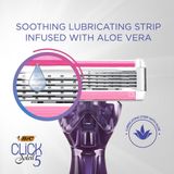 BIC - Click 5 Soleil - Scheermesjes - Voor Vrouwen - 5 Scheerbladen met 4 Navullingen