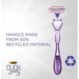 BIC - Click 5 Soleil - Scheermesjes - Voor Vrouwen - 5 Scheerbladen met 4 Navullingen