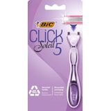 BIC scheermesjes - Click 5 Soleil Scheersysteem met 2 navulmesjes voor vrouwen - 1 houder en 2 mesjes