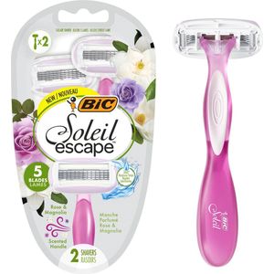 Bic Soleil Escape 5 Blades Razors 2 st