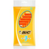 BIC 1 Sensitive Wegwerpscheermesjes Voor Heren Met Een Enkel Mesje En Vaste Kop - Pak van 5 Stuks