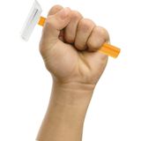 BIC 1 Klassieke Wegwerpscheermesjes Voor Heren Met Een Enkel Mesje En Vaste Kop - Pak van 5 Stuks