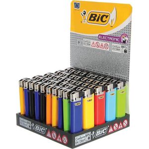 BIC® Maxi J38 Elektronische Aanstekers Display (50 stuks)