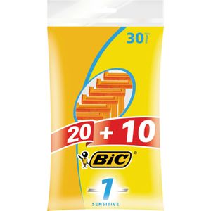 Bic Gevoelig Wegwerp Scheermesje 30 st