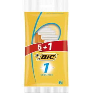 Bic 1 Wegwerpmesjes Sensitive 5+1