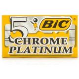 BIC Chrome Platinum Double Edge Scheermesjes - 5 Stuks