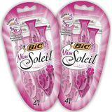 BIC - Miss Soleil - Set van 8 Scheermesjes - Roze - 3 Lames