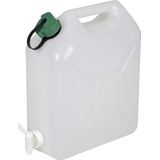 Jerrycan - Water - Wit - 10 Liter - Inclusief Doseerkraantje