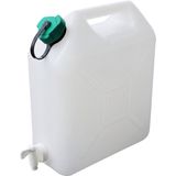 Jerrycan - Water - Wit - 10 Liter - Inclusief Doseerkraantje