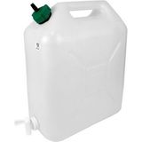 Jerrycan - Water - Wit - 10 Liter - Inclusief Doseerkraantje