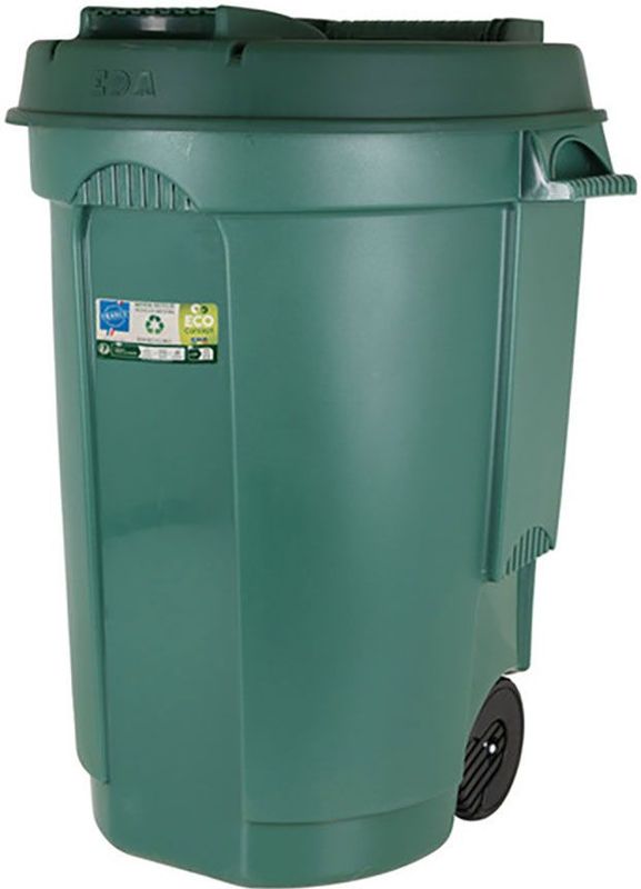 Parry Tontarelli - Afvalscheiding prullenbak met 3 vakken - Wit - 40 L