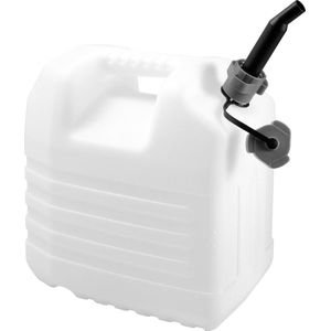 Kunststof Jerrycan Voor Brandstof met Schenktuit L35 X B23 X H37 cm - 20 Liter - Benzine / Diesel