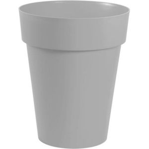 EDA Toscane Bloempot - kunststof - grijs - D44 x H53 cm - binnen- en buitenshuis