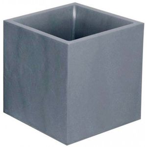 EDA Plastiques 13731 BR.T SX1 Volcania Jardinière Plastique Taupe 100 x