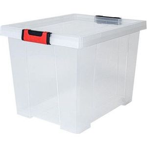 Power Tower CLIPSTOCK krat 45 L met deksel en clipsluiting