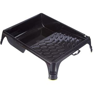 SAVY 5005007 Bekken om te schilderen, zwart, antislip, vlak voor rol, 180 mm
