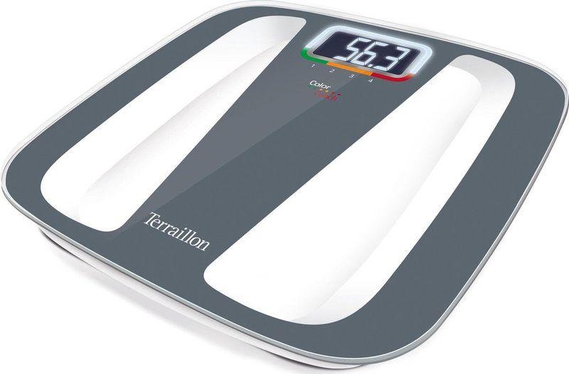 Terraillon Color Coach Quattro weegschaal - bewaakt gewicht en gewichtsverschil tussen 2 metingen