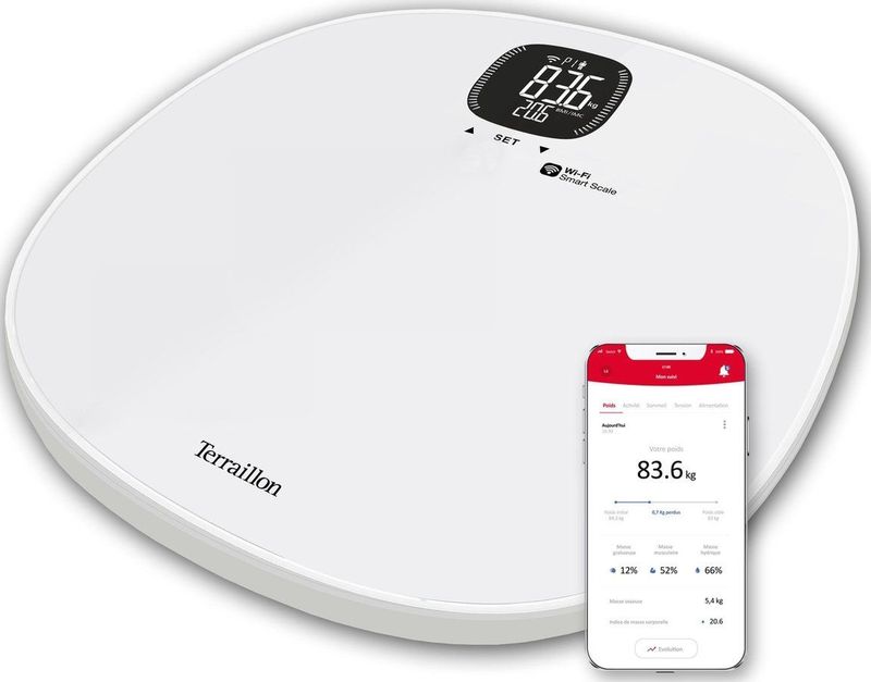 Terraillon - Master Form - Personenweegschaal - WIFI Verbinding