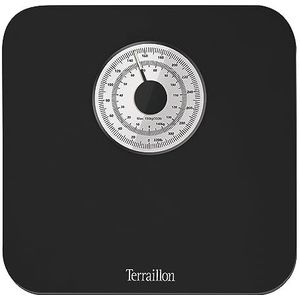 Terraillon - Nautic Noir - Personenweegschaal - Grote Wijzerplaat - Capaciteit 150 kg