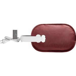 TERRAILLON - VELVET - Elektrische Warmwaterkruik - Oudroze - Fluwelen Afwerking