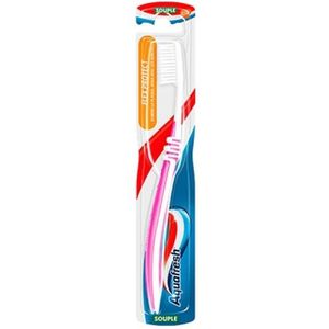 Aquafresh Flex tandenborstel, zacht, 2 stuks