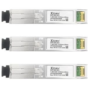 1.25G/2.5G 1310nm/1490nm DDM Pon Module Ont 20KM Modem (kleur: 3 stuks)