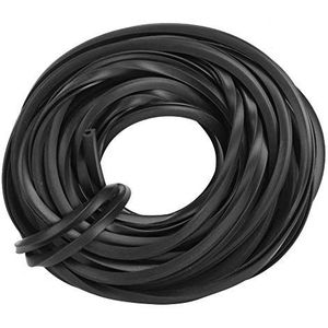 Rubberen strip zwarte broeikas rubberen strip kabelkabel broeikasaccessoires accessoires voor glasafdichting (10 m/32.8ft)