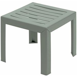 Miami - Tuin Salontafel - Zachtgroen - Hars - Stapelbaar - 40x40x35 cm
