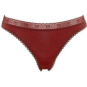 Maison Lejaby Dames La Petite Lejaby Tanga, Rust Brown, M