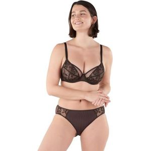 Maison Lejaby Attitude ondergoed, antracietgrijs, M dames, Antraciet grijs., M