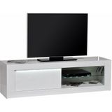 Tv-meubel Karma 170 cm breed - Hoogglans wit
