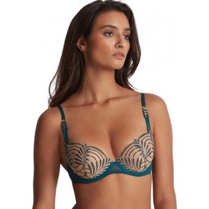 Aubade - Hypnolove - Balconette BH - Geborduurd - Gewatteerd - Verstelbare Bandjes