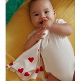 Petit Bateau Set van 2 Rompertjes - Wit - Unisex - Lange Mouwen