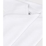 Petit Bateau Set van 2 Rompertjes - Wit - Unisex - Lange Mouwen
