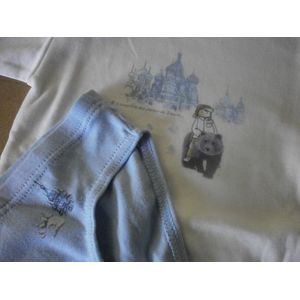 duo pack petit bateau , onderhemd + slip 8 jaar 126