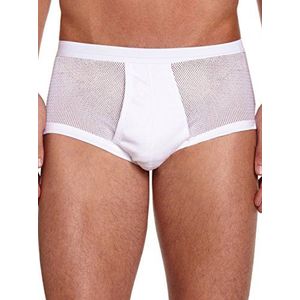 Eminence - Slip met hoge tailleband en open tailleband, Wit, M