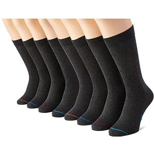 ATHENA Vrijetijdssokken voor heren, verpakking van 8 stuks, grijs, 39-42 EU