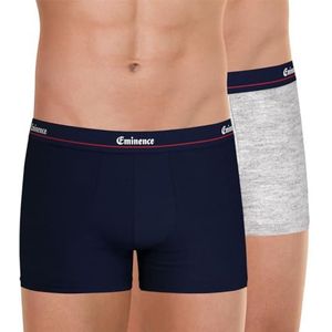 Eminence - Set van 2 Swing boxershorts voor heren, gelimiteerde editie, 80 jaar, Marine/China Grijs, S