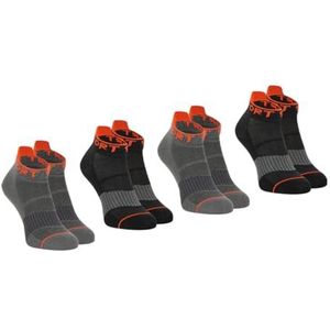 ATHENA - Set van 4 Paar - Enkelsokken - Zwart